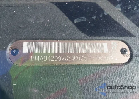 1997 Nissan 200Sx Se z USA, uszkodzony, nr VIN 1N4AB42D9VC510025